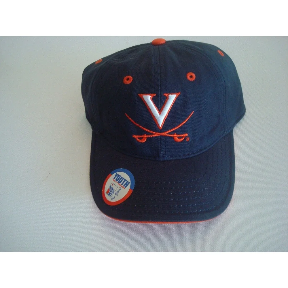 YOUTH---  VIRGINIA CAVALIERS‎  STRAPBACK DEADSTOCK GOLF BEACH HAT CAP VINTAGE A3